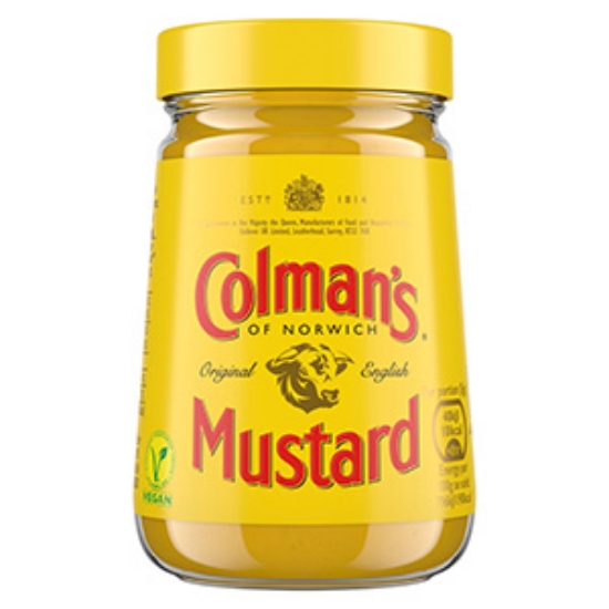 Picture of COLMANS English Mustard 170g JAR x8